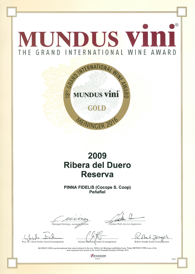 Prêmio Mundus Vini 2009