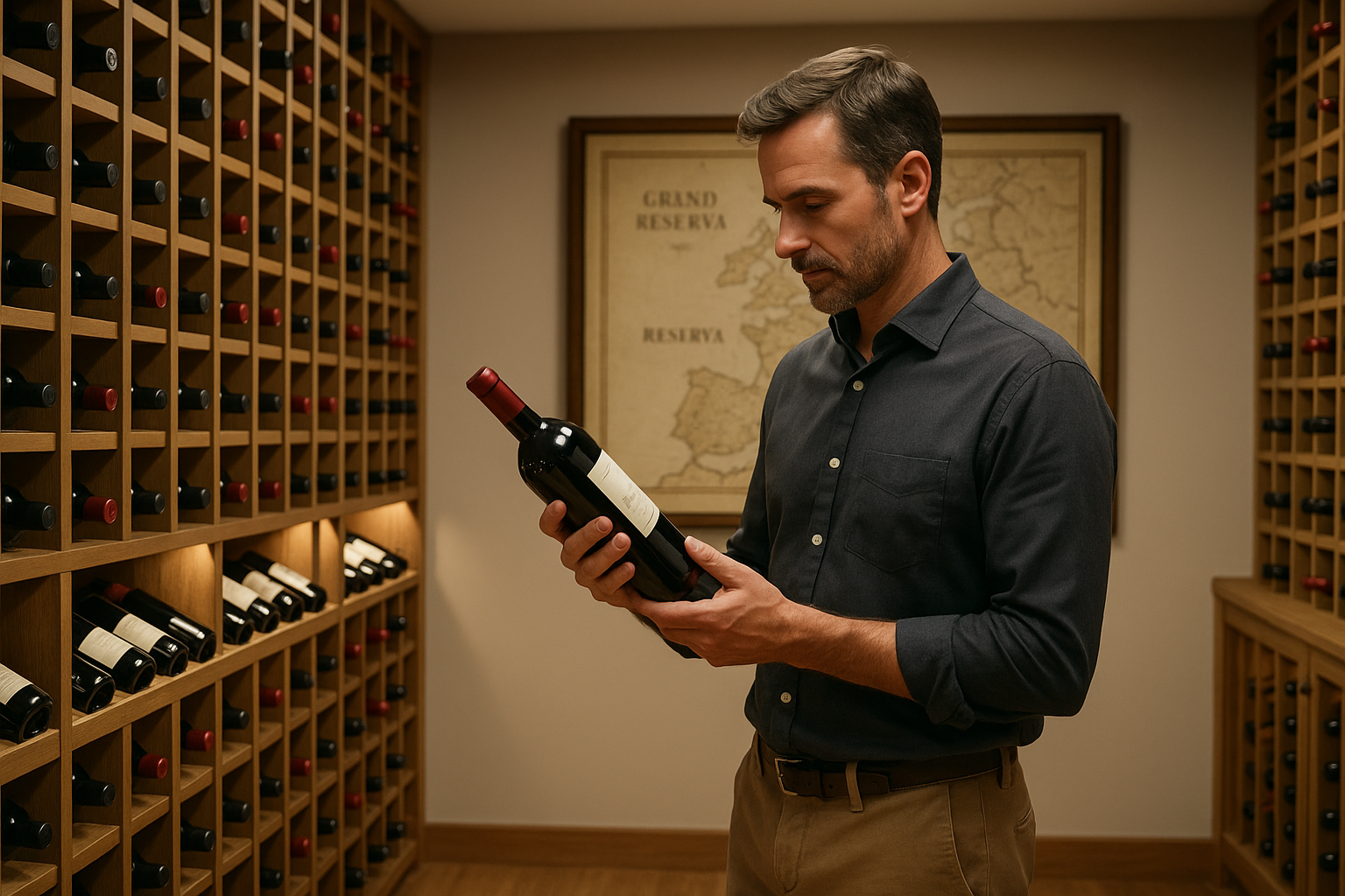 Vinho Grand Reserva e Reserva
