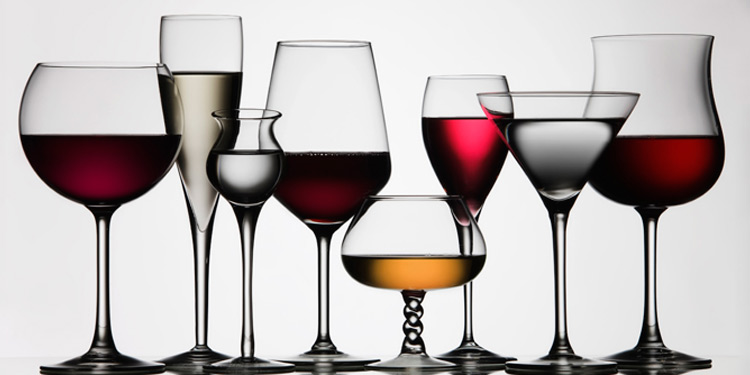 Qual é a taça ideal para cada tipo de vinho ?